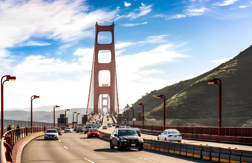 Length of the Golden Gate Bridge, California, United State