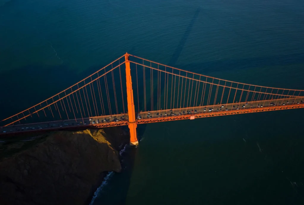 Interesting facts of the Golden Gate Bridge, California, United State