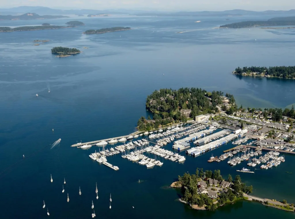 Van Isle Marina, Sidney, BC, Vancouver Island, Canada