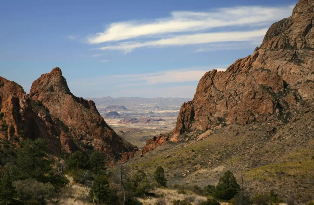 Window in Chisos Basin, Big Bend National Park
