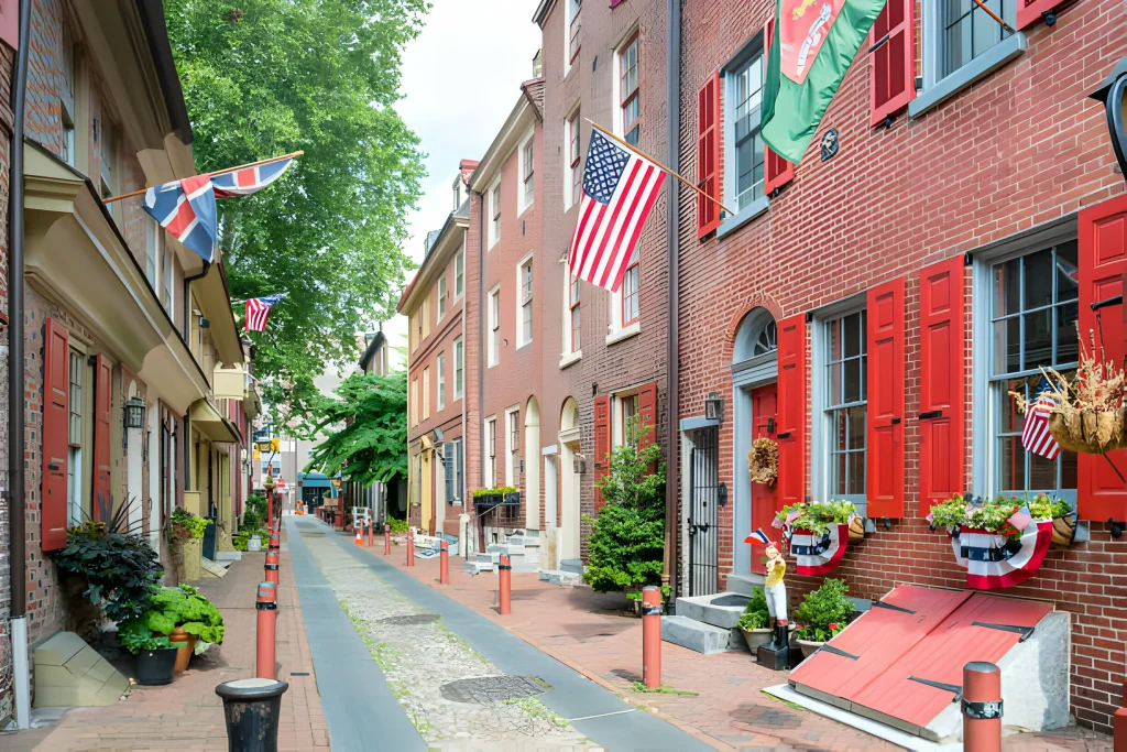  Old City district of Philadelphia Pennsylvania USA