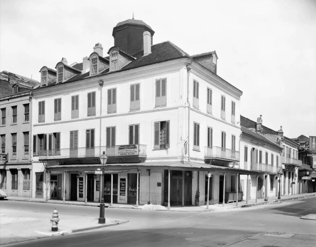 the Napoleon House, at 502 Chartres Street in New Orleans, Louisiana