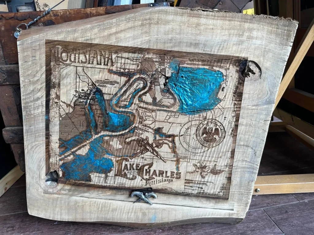 Art and Architecture at Lake Charles, Louisiana