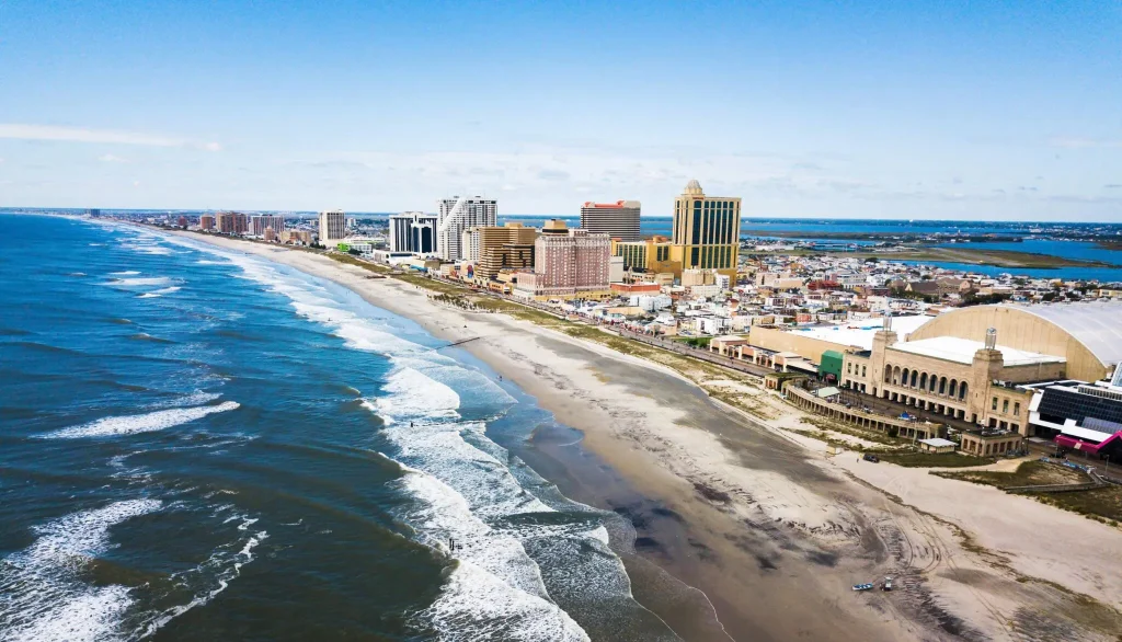 Atlantic City Beach, New Jersey, USA.