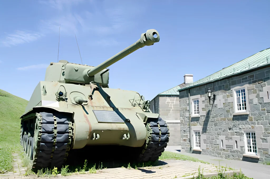 Old tank from World War II