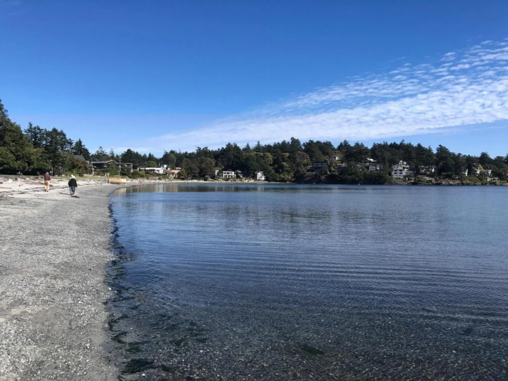 Cadboro-Gyro beach in Victoria, BC