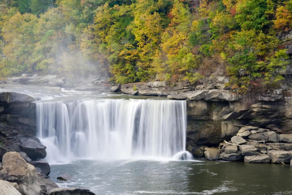 view of the Cumberland Falls