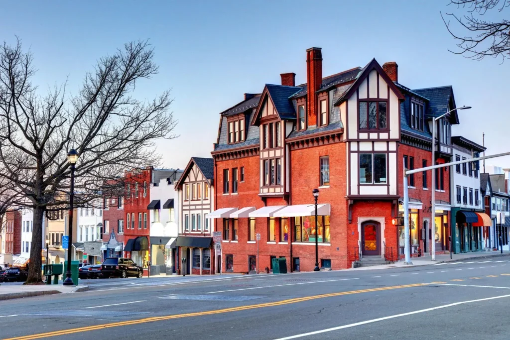 Downtown Greenwich, Connecticut