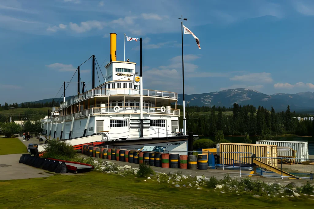The S.S. Klondike in Whitehorse in Canada