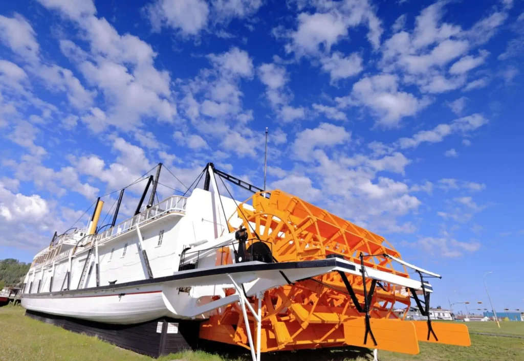 S.S. Klondike National Historic Site in Whitehorse, Yukon, Canada