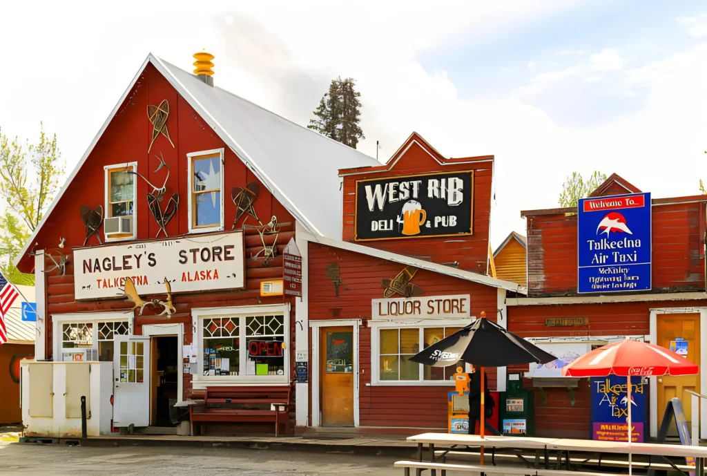 Talkeetna Adventure Hub with Small-Town
