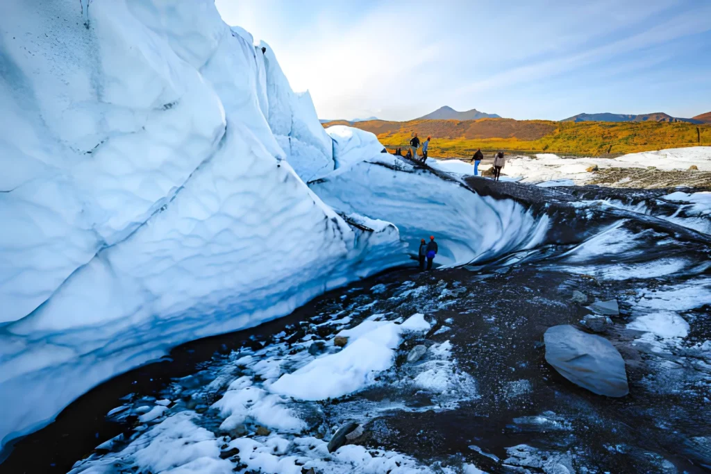 The Matanuska Glacier