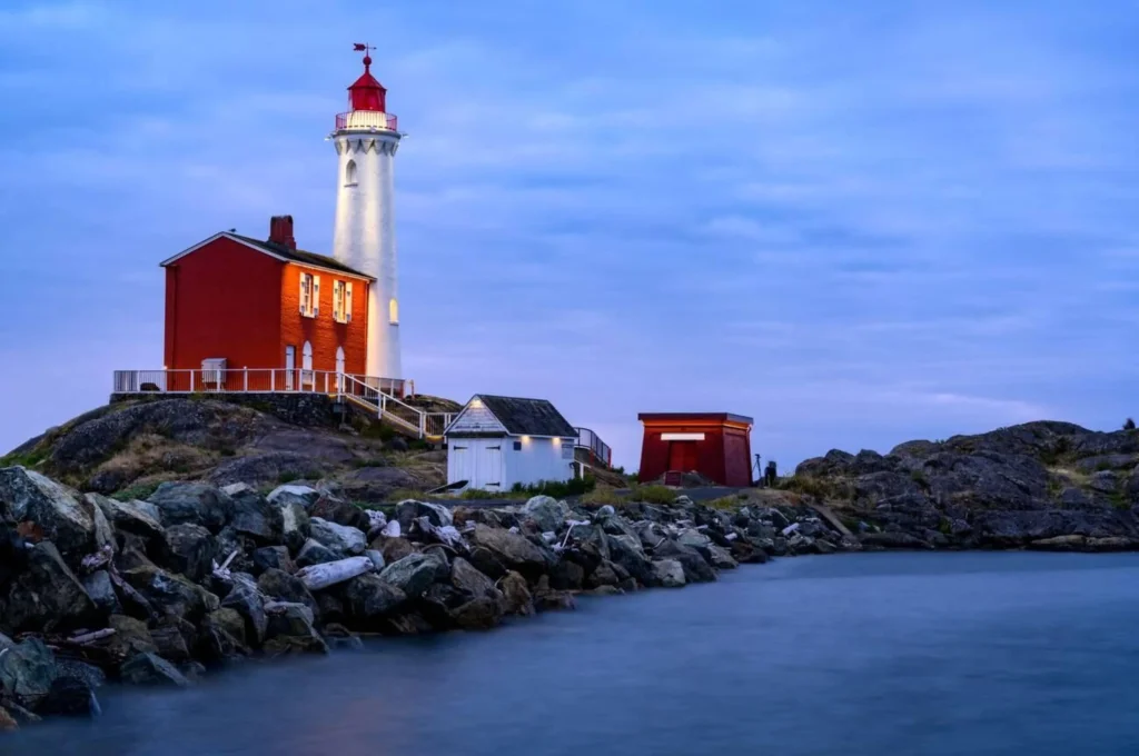 Fisgard Lighthouse & Fort Rodd Hill National Historic Site, Victoria, BC Canada