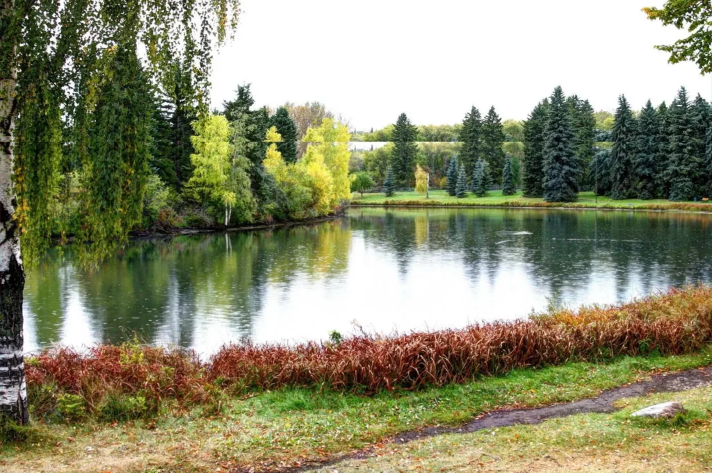 Wiliam Hawrelak Park The Muttart Edmonton Alberta.