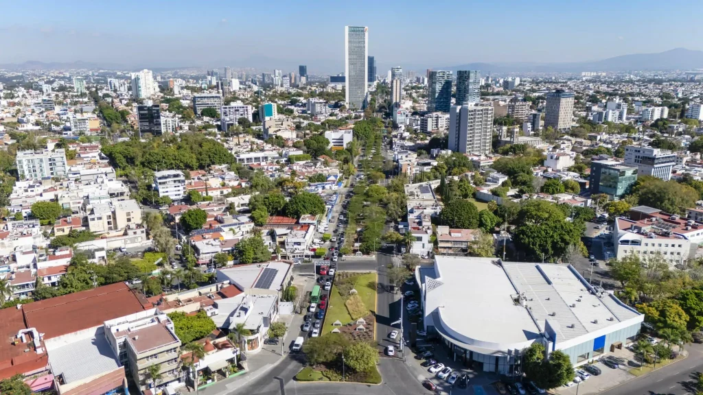 Guadalajara, the city of Mexico