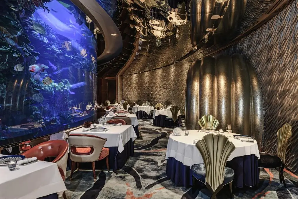 Signature Restaurants view in Burj Al Arab, Dubai