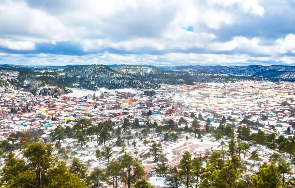 aerial view of Chihuahua city, Mexico